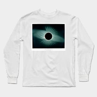 Total solar eclipse, 1878 (C008/0566) Long Sleeve T-Shirt